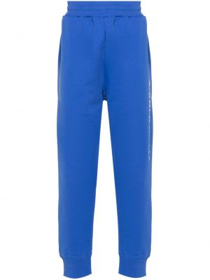 Sportovní kalhoty s potiskem A-cold-wall* modré