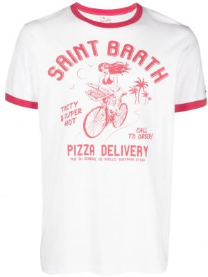 T-shirt Mc2 Saint Barth vit