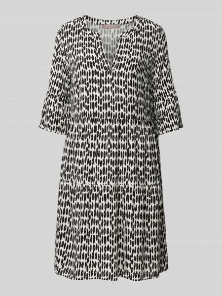 Sukienka midi z wiskozy Christian Berg Woman Selection czarna