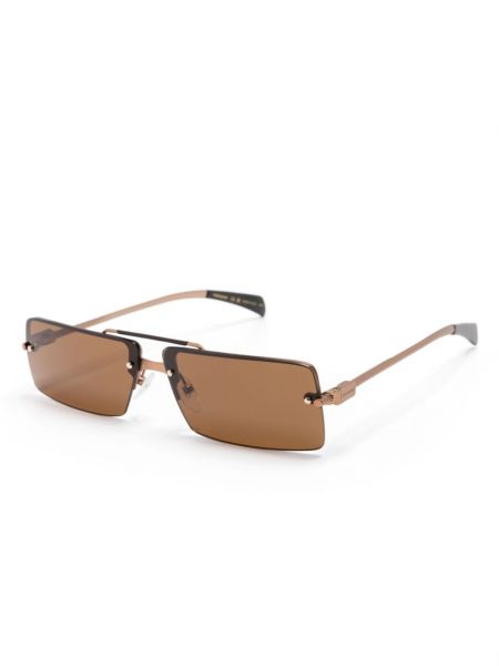Okulary przeciwsłoneczne Ferragamo brązowe
