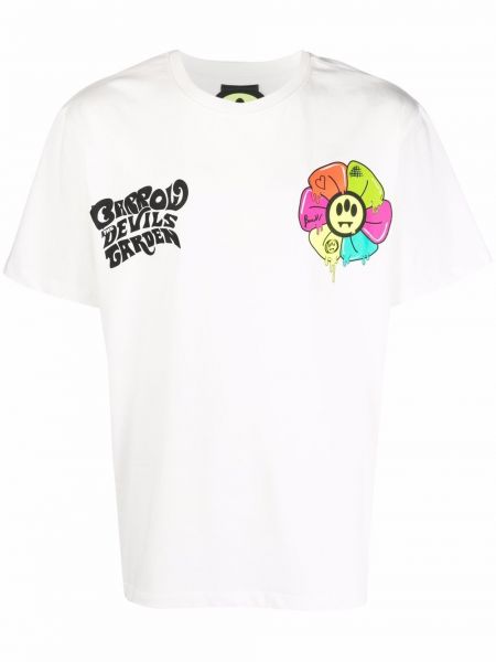 Camiseta con estampado Barrow blanco