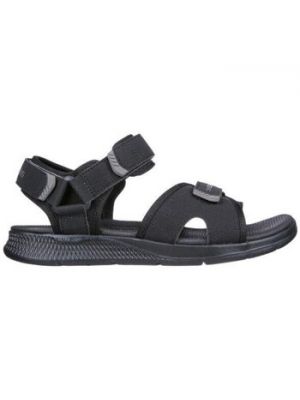 Czarne sandały Skechers