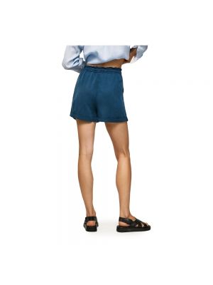 Pantalones cortos vaqueros con cordones Pepe Jeans azul