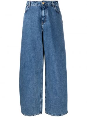 High waist jeans ausgestellt Philosophy Di Lorenzo Serafini blau
