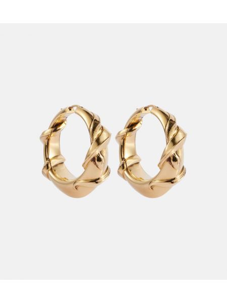 Κρίκοι σκουλαρίκια με μοτίβο φίδι Alexander Mcqueen χρυσό