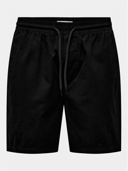 Kratke hlače Only & Sons crna