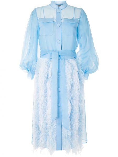 Košilové šaty Huishan Zhang - Modrá