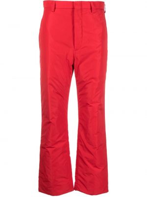 Pantaloni cu picior drept Sofie D'hoore roșu