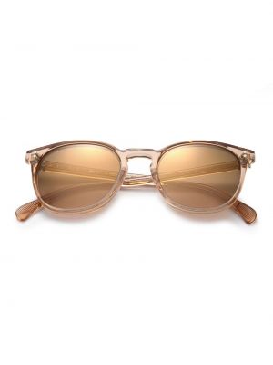 Круглые солнцезащитные очки Finley 51 мм Oliver Peoples розовый