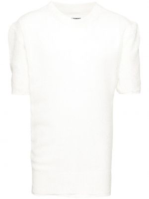 T-shirt mit print Jil Sander weiß