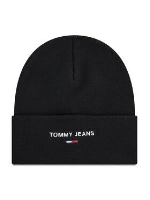 Džínsová športová čiapka Tommy Jeans - čierna