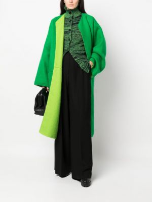 Vlněný kabát Sofie D'hoore zelený