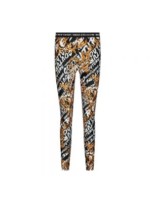 Legginsy Versace Jeans Couture - сzarny