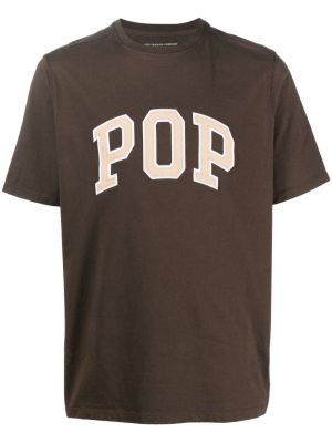 T-shirt Pop Trading Company brun