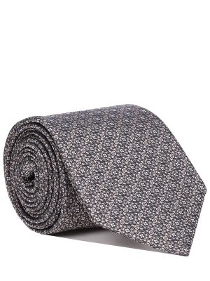 Шелковый галстук Canali бежевый