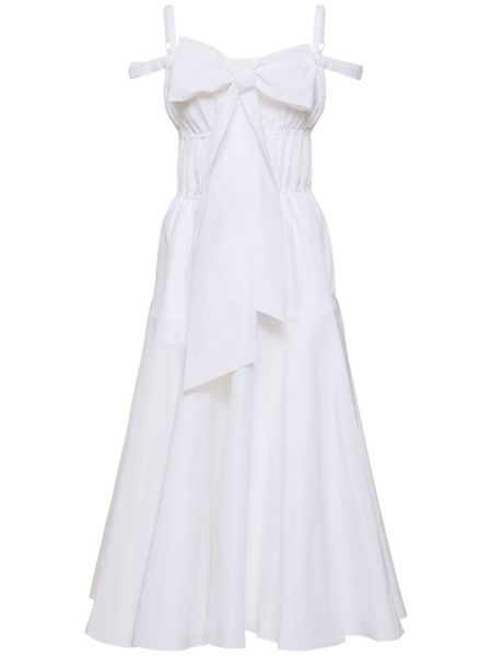 Μάξι φόρεμα Patou λευκό