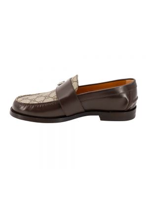 Loafers Gucci brązowe