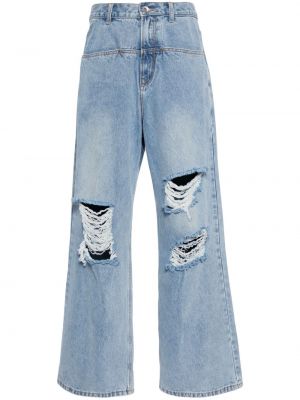 Voľné priliehavé džínsy s nízkym pásom Five Cm