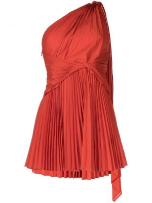 Czerwona sukienka mini Acler