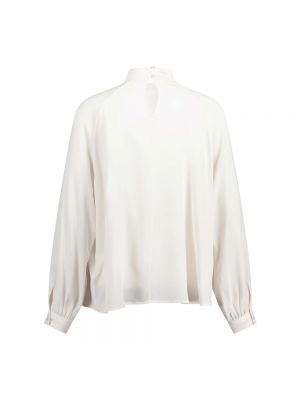 Blusa de seda Riani blanco