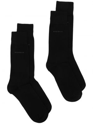 Ponožky s potiskem Boss černé
