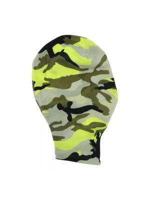 Bonnet en nylon à imprimé camouflage Vetements vert