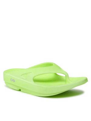 Sandale Oofos verde