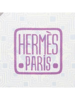Bufanda de seda Hermès Vintage violeta