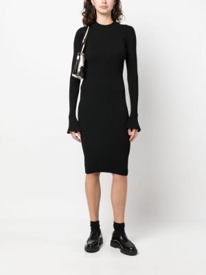 Dlouhé šaty Aspesi černé