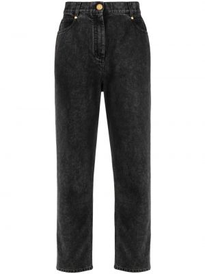 Slank skinny jeans Balmain svart