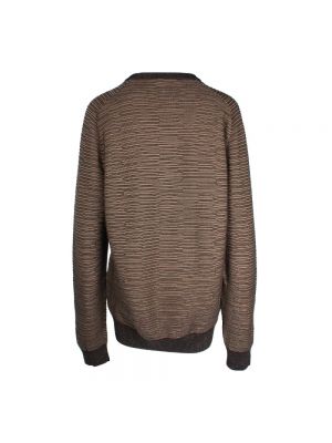 Jersey de algodón de tela jersey oversized Louis Vuitton Vintage marrón