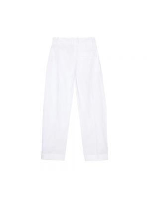 Spodnie relaxed fit Studio Nicholson białe