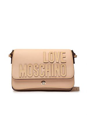 Borsa shopper Love Moschino beige
