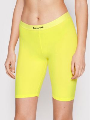 Спортни шорти slim Dsquared2 Underwear жълто