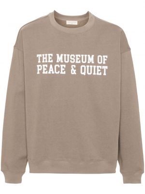 Sweatshirt aus baumwoll Museum Of Peace And Quiet