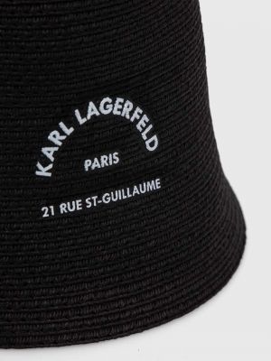 Šešir Karl Lagerfeld crna