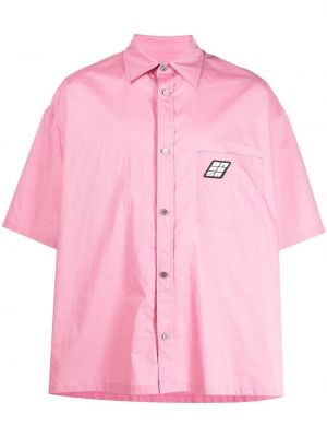 Hemd mit geknöpfter Ambush pink