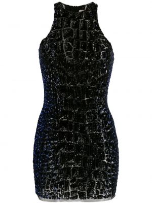 Αμάνικη κοκτέιλ φόρεμα Alexandre Vauthier μπλε