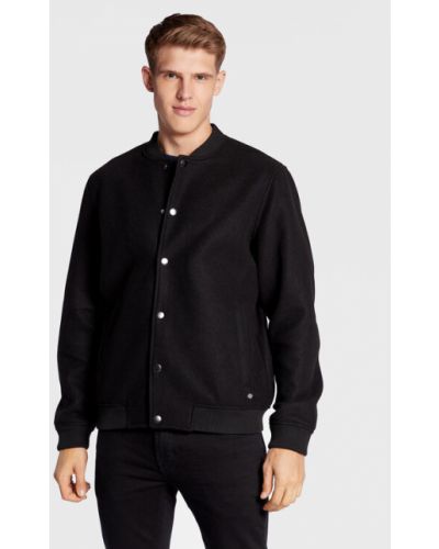 Giacca bomber Solid nero