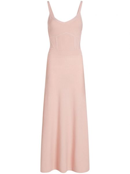 Strick korsett kleid Karl Lagerfeld pink