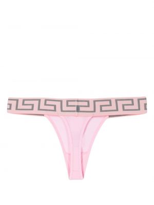 Kalhotky string Versace růžové