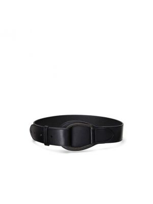 Cinturón de cuero Lauren Ralph Lauren negro