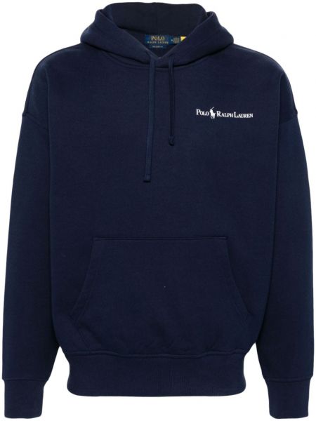 Broderet trøje hætte kort sweatshirt Polo Ralph Lauren