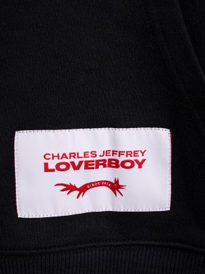 Bluza z kapturem Charles Jeffrey Loverboy czarna
