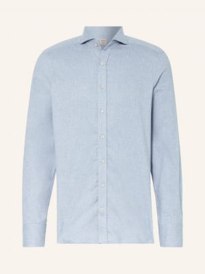 Flanelová slim fit košile Stenströms modrá