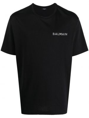 T-skjorte Balmain svart