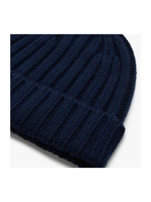 Merinowolle mütze Brooks Brothers blau