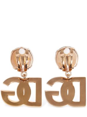 Cercei de cristal Dolce & Gabbana auriu