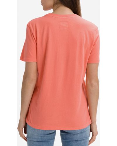 Koszulka Superdry pomarańczowa