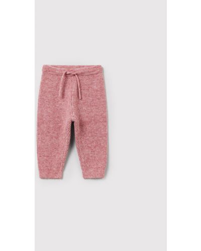 OVS Kötött nadrág 1326685 Rózsaszín Regular Fit